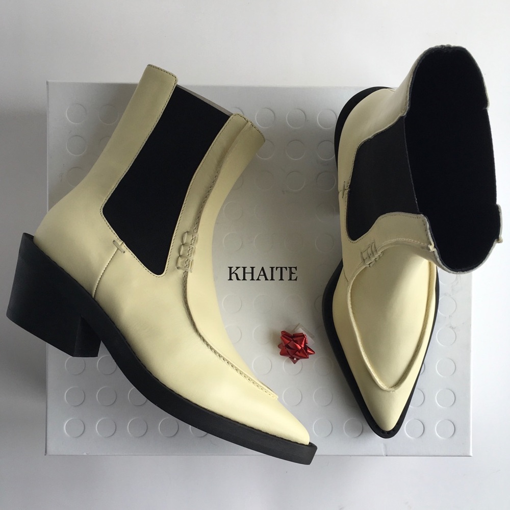 KHAITE ANKLE BOOTS